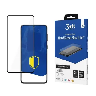 3MK zaščitno steklo Hard Glass Lite za Xiaomi Redmi Note 12 5G - Full screen / Full glue