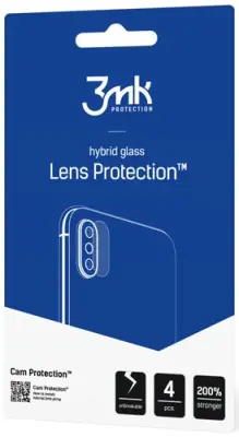 3MK Hibridno steklo za kamero za Honor 90 4 kos