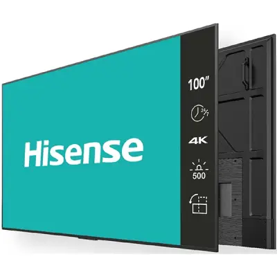 HISENSE 100BM66D digital signage zaslon 100'' 4K