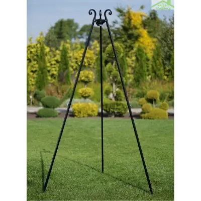 Stativ ''VIKING'' iz črnega kovanega železa 180 cm