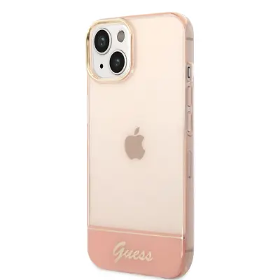 GUESS GUHCP14MHGCOP ovitek za iPhone 14 Plus 6.7 - roza