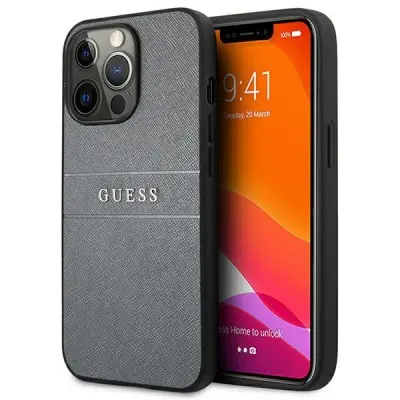 GUESS GUHCP13LPSASBGR za iPhone 13 Pro - siv