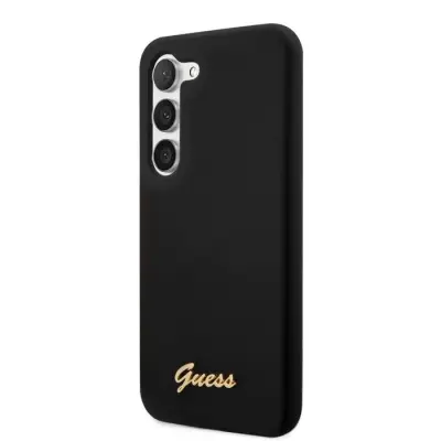GUESS GUHCS23MSLSMK ovitek za Samsung Galaxy S23 Plus 5G - črn
