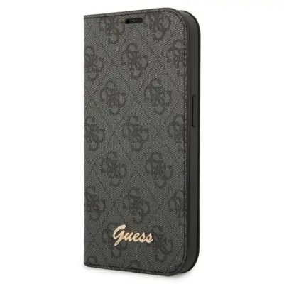 GUESS ovitek GUBKP14SHG4SHK za iPhone 14 6.1 knjiga siva