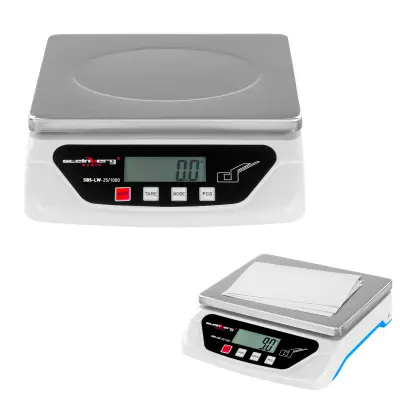 Poštna tehtnica za pakete in pisma SBS-LW-25/1000 do 25kg / 1g