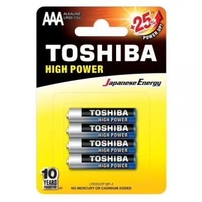 Toshiba baterija LR03 Alkalna AAA 1,5V