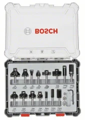 Bosch Cutter je nastavil 15 psov. Ročaj 6 mm