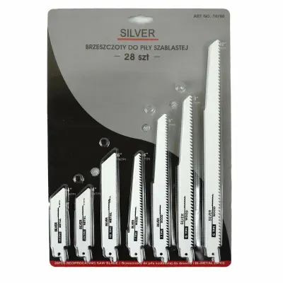 Blade to Piła szblasta 28 pc /srebro