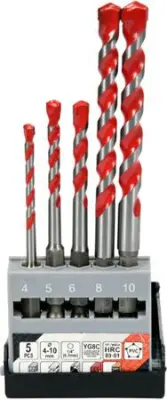 Yato Universal Drill Hex Set 5 psov 4-10 mm