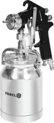 Vorel Hvlp 1000ml pištola za barvanje s spodnjim rezervoarjem 80901