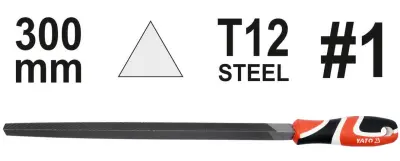 300 mm kovinska datoteka #1 trikotna