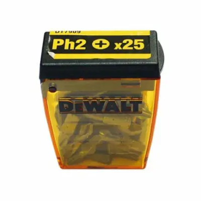 DEWALT TIP PH2X25/25 PCS.