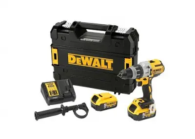 Kovček vrtanja vrtanja Dewalt vrtanje 18V 95/66nm 3-beni 3 x 5.0ah testak DCD996p2 kovček