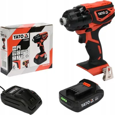 Yato Impact izvijač 18V 160nm 1x2.0ah li-ion v škatli YT-82800