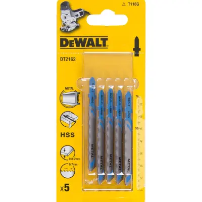 Dewalt Blade za Jigsaw 76x07mm DT2162-QZ kovina/5pcs