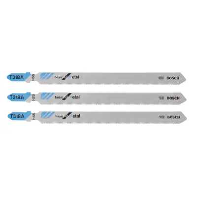 Bosch Brzeszczot za Jigsaw T318A/3 PCS/METAL