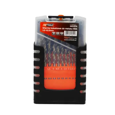 Awtools kovinski kovinski pogon 1,0-10,0 mm / kobalt / komplet 19 kosov
