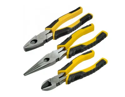 Stanley Pliers Dyna Grip Set 3 Elements Univerzalno/stransko/preprosto podolgovato
