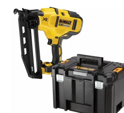 Dewalt Gwoździk 18V 16GA 32-63mm brez krtačenja brez baterij in TSTAK DCN660NT polnilnik