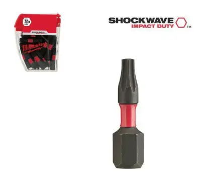 Milwaukee T50 x 25 mm/15 psov. Shockwave