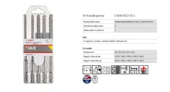Bosch SDS Plus-5x SDS vrtalnik. 5 psov 6/6/8/8/10x160mm
