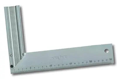 JOBI 350 mm mizarski kot Aluminij