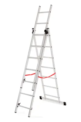 Awtools osnovne 3x6 stopinj aluminijaste lestvice 150kg