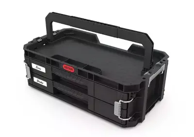 Organizator Keter Box z 2 priključnimi predali