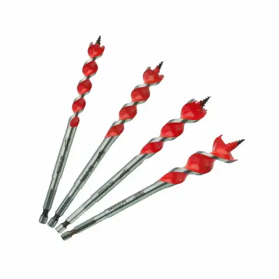 Milwaukee Les za dovod lesa 4 računalnike. 13-16-20-25 x 165 mm šestnajsti 1/4 "