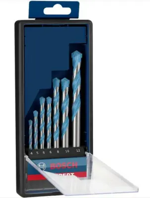 Bosch CYL-9 Multiconstration 7 PCS. (4/5/6/6/8/10/12mm) Strokovnjak
