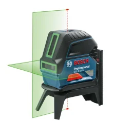 Bosch Cross-toint Laser GCL 2-15 G + RM1 ročaj, zeleni žarek