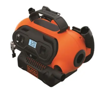 Črni+decker kompresor/kompresor Mini 12/18/230V