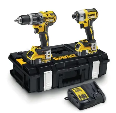 Dewalt.Pag Combo 18V (DCD796+DCF887) 2x5.0AH TOČI DCK266P2 sistemski sistem