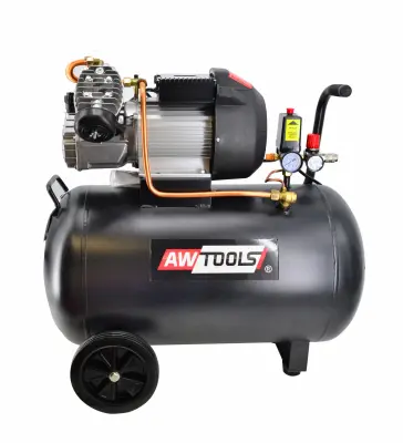 AWTOOLS OIL COMPRESS ZVA-50L V zmogljivost 370/min. 50L rezervoar