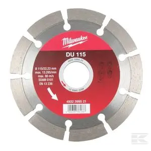 Milwaukee Diamond Diamond Shield DU 125 x 22,2 mm