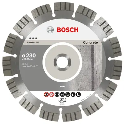 Bosch Diamond Disc 150x22 SEG beton