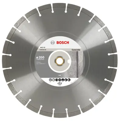 Bosch Diamond Disc 350x25,4 SEG beton