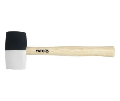 Yato gumijasto kladivo Fi = 72 mm, leseno jedro 4605