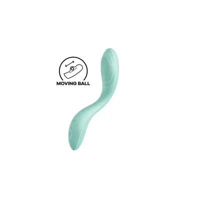 Vibrator G-točke Satisfyer Rrrolling Pleasure, zelen
