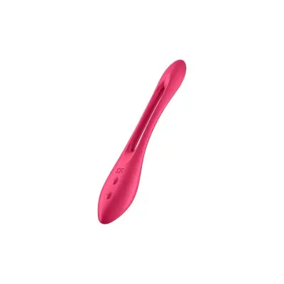 Vibrator za pare Satisfyer Elastic Joy, rdeč