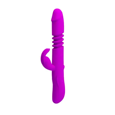 Vrtljivi in potisni rabbit vibrator Ward