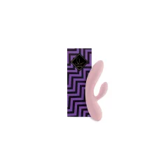 Rabbit vibrator FeelzToys - Lea, nežno roza