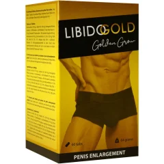 Tablete za povečanje penisa Libido Gold Golden Grow, 60 kom