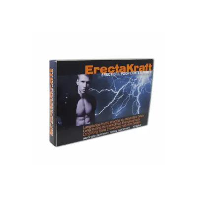 Erekcijske tablete Erectakraft, 10 kom