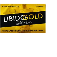 Erekcijske kapsule Libido Gold Golden Erect, 6 kom
