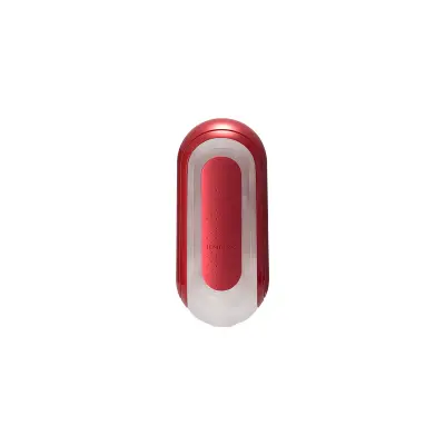 Vibracijski masturbator Tenga Flip Zero, rdeč + grelnik za masturbator