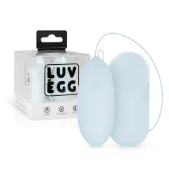 Vibracijski jajček LUV EGG, moder