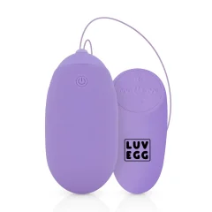 Vibracijski jajček LUV EGG XL, vijoličen