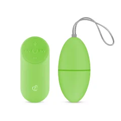 Vibracijski jajček Easytoys - z daljincem, zelen