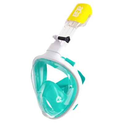 Aga Maska za potapljanje s celim obrazom S/M White/Turquoise